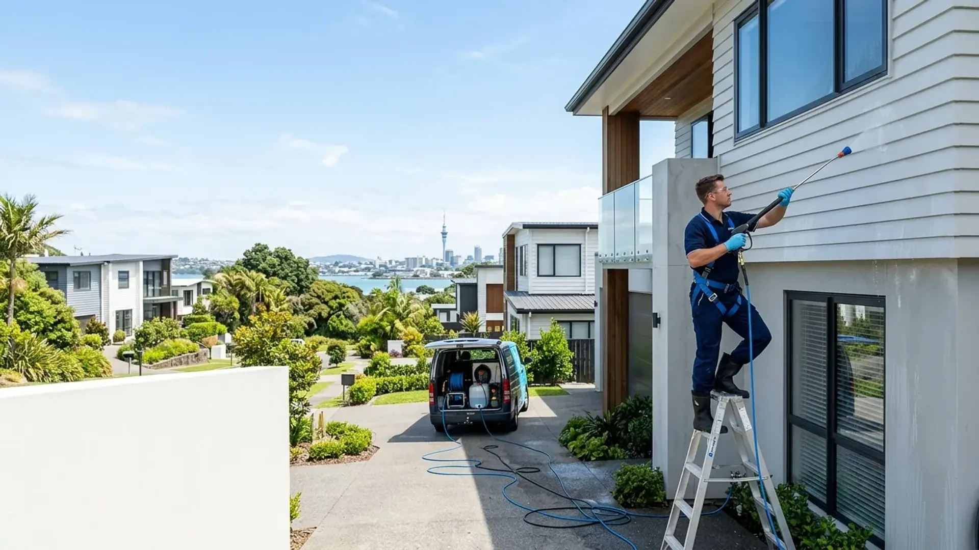 House Washing Auckland | Water Blasting Auckland